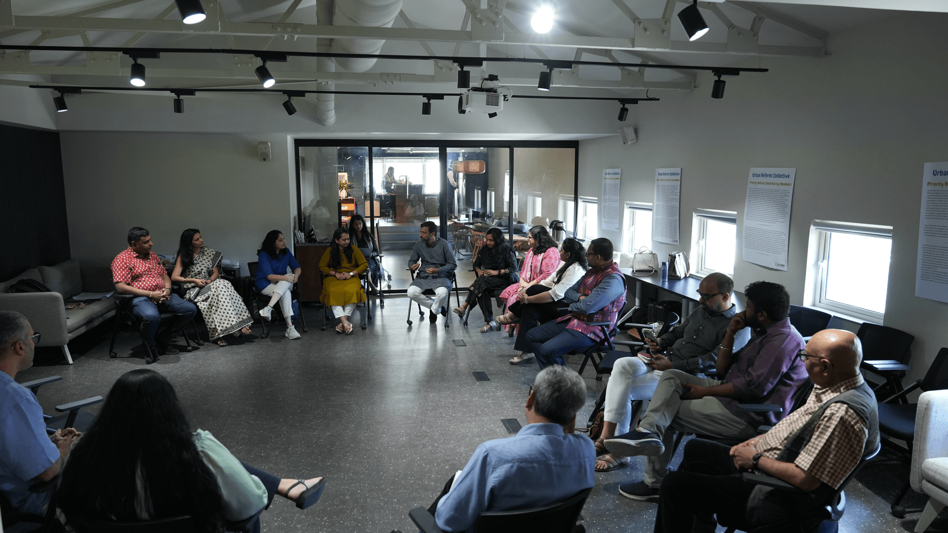 Delegates at the inaugural convening of the Urban Reforms Collective
