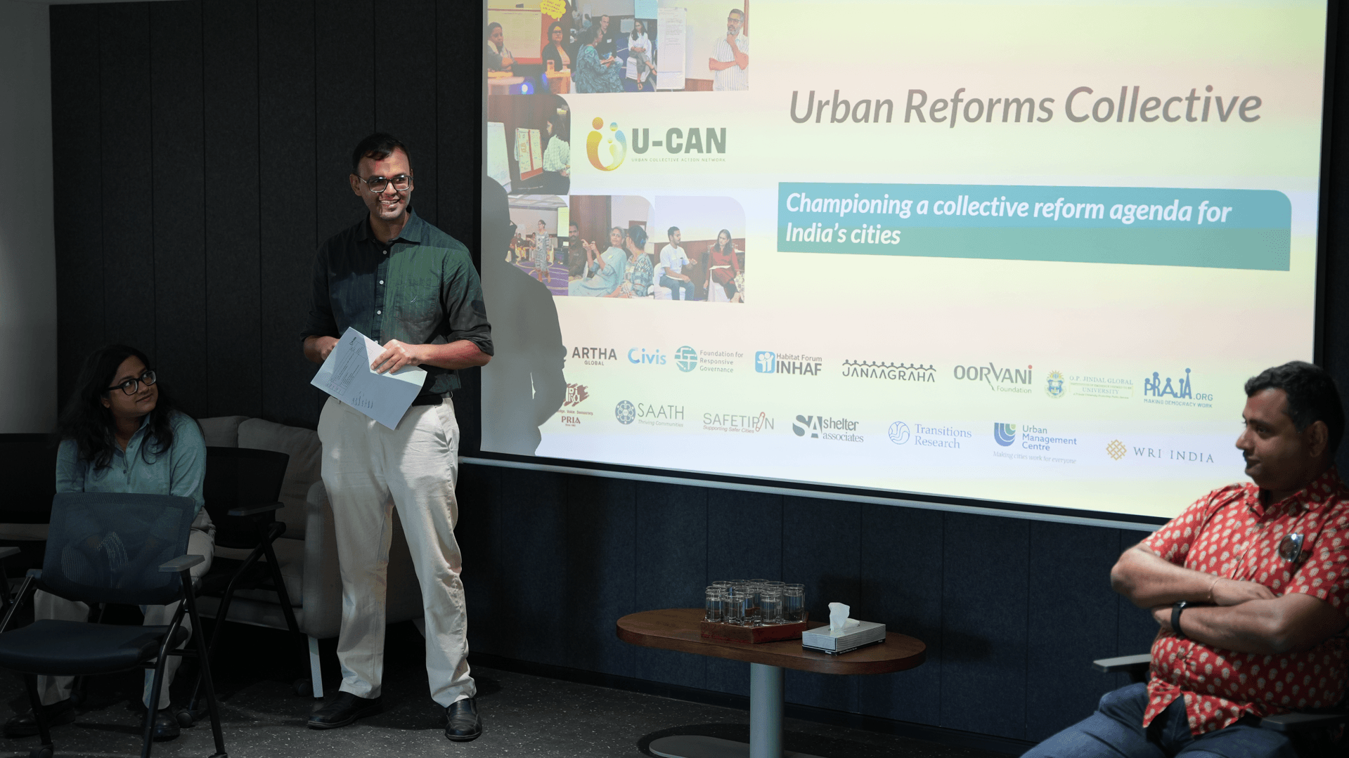 Delegates at the inaugural convening of the Urban Reforms Collective