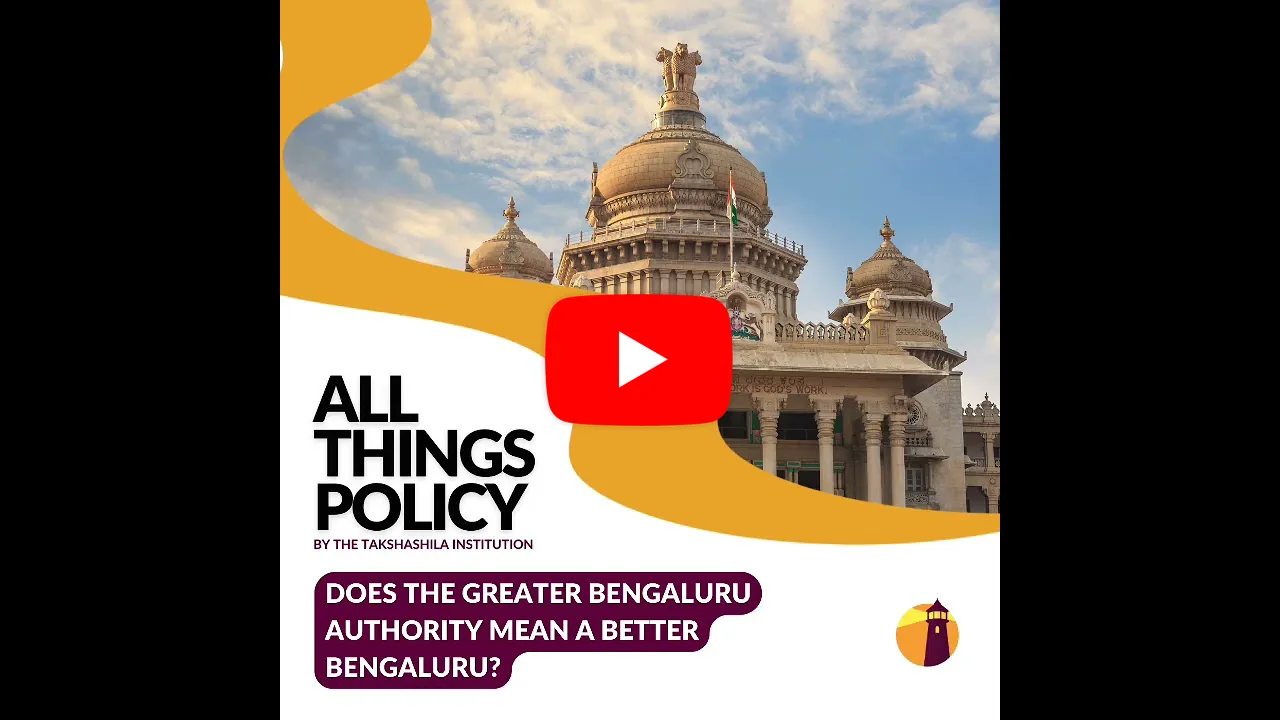 Image from “Does the Greater Bengaluru Authority mean a better Bengaluru?”